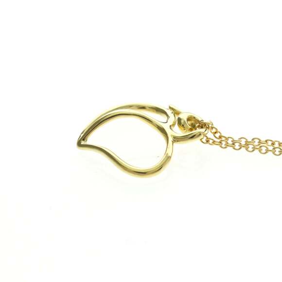 TIFFANY 18k Gold Heart Necklace